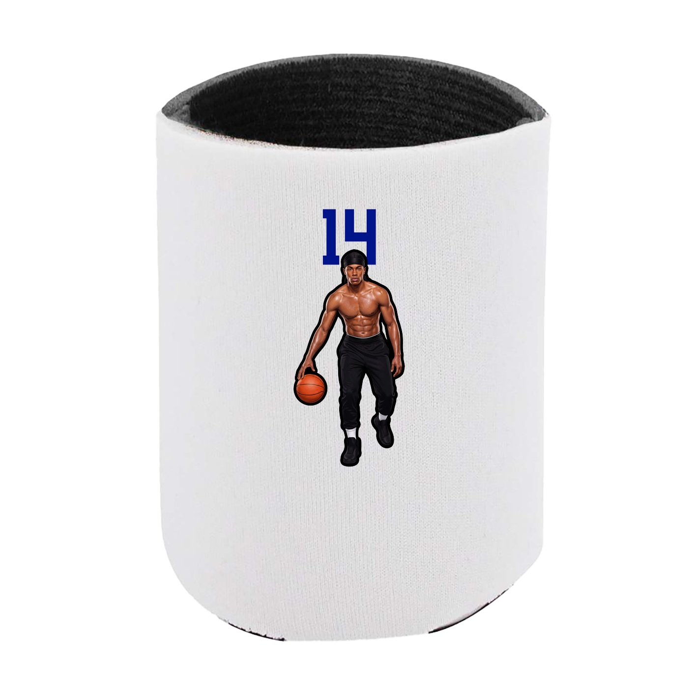 Can Holder — Number Top in White