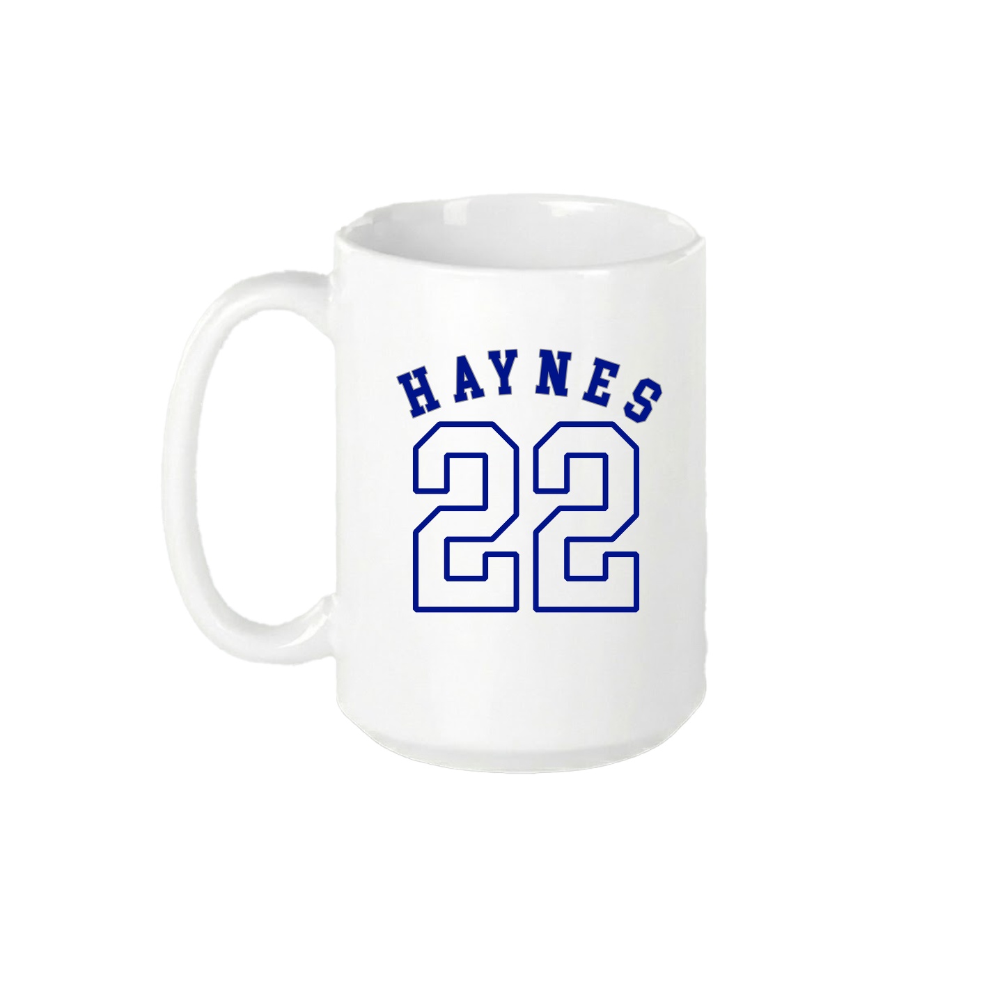 15oz Coffee Mug — Shirsey Arch in White