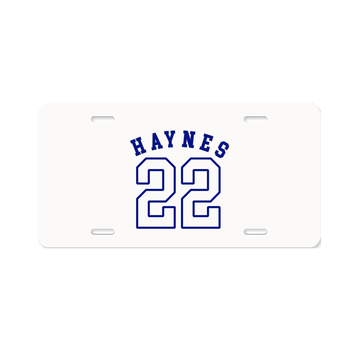 License Plate — Shirsey Arch in Classic