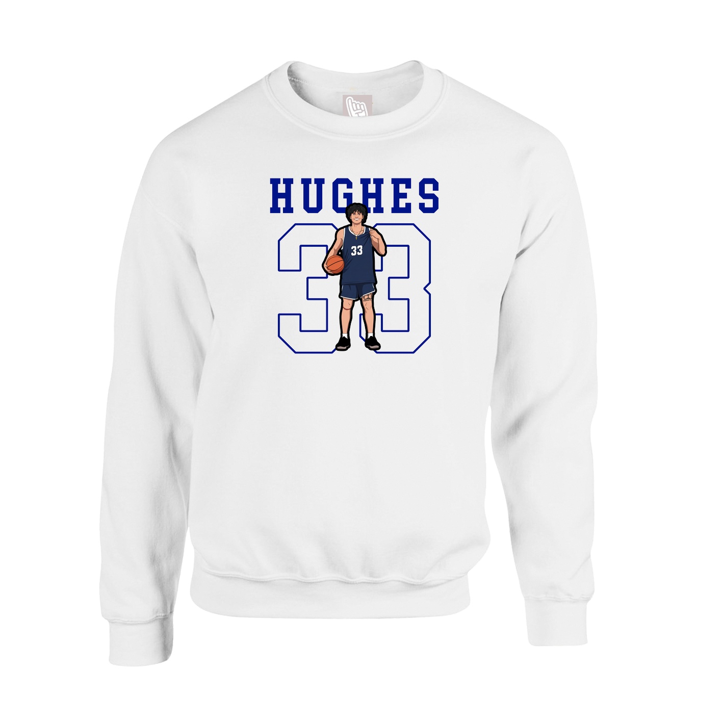 Fleece Crew — Shirsey in White