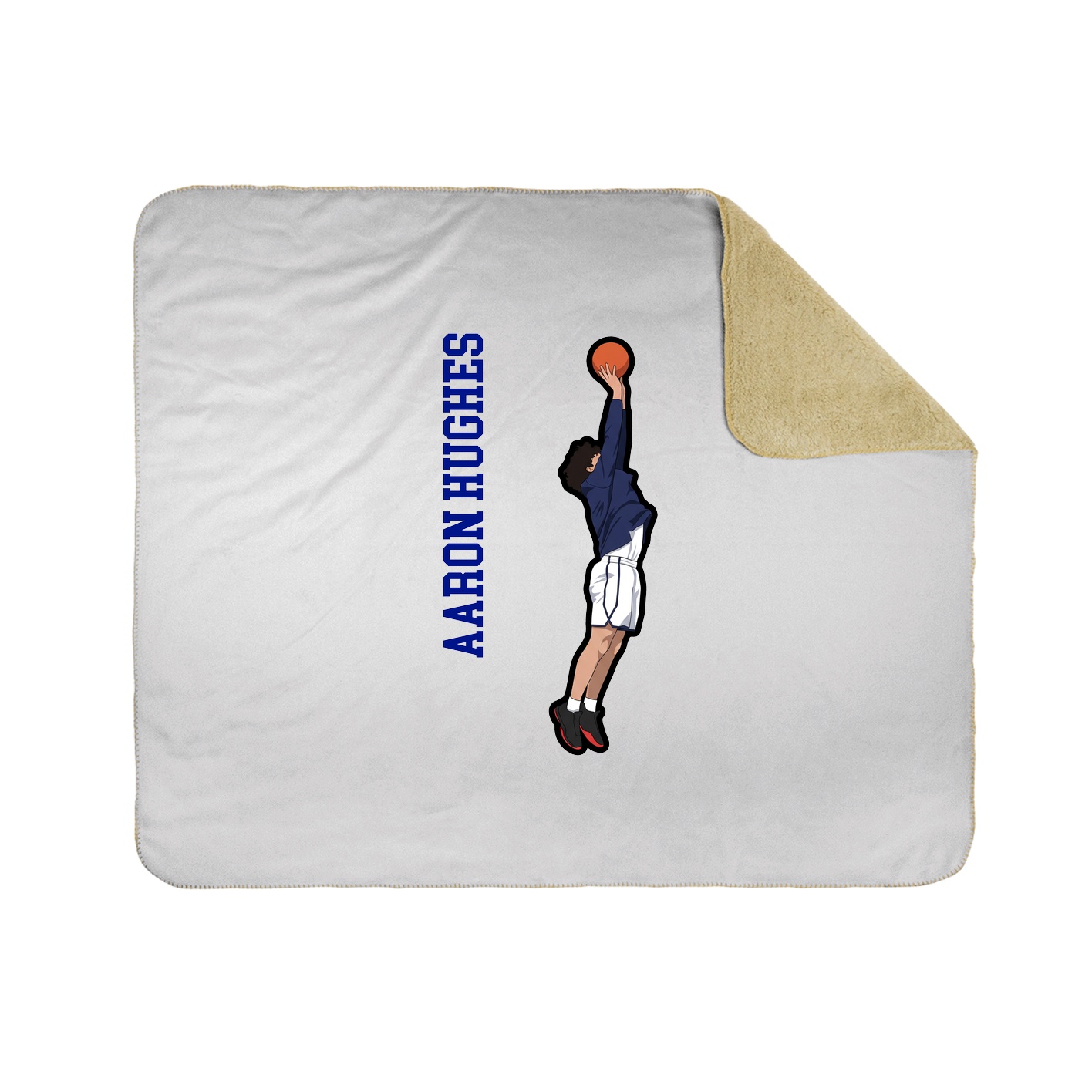 50x60 Sherpa Lined Throw Blanket