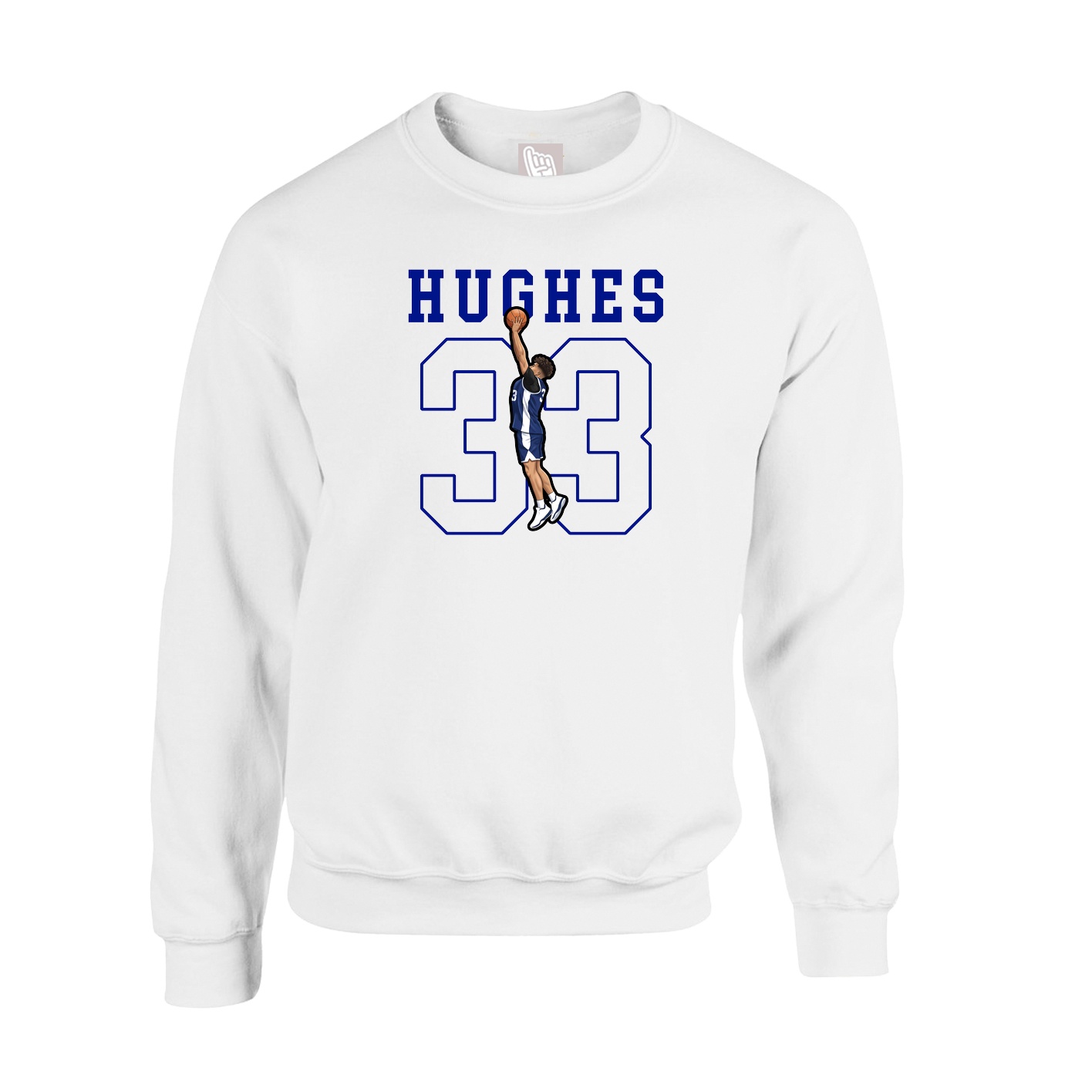 Fleece Crew — Shirsey in White