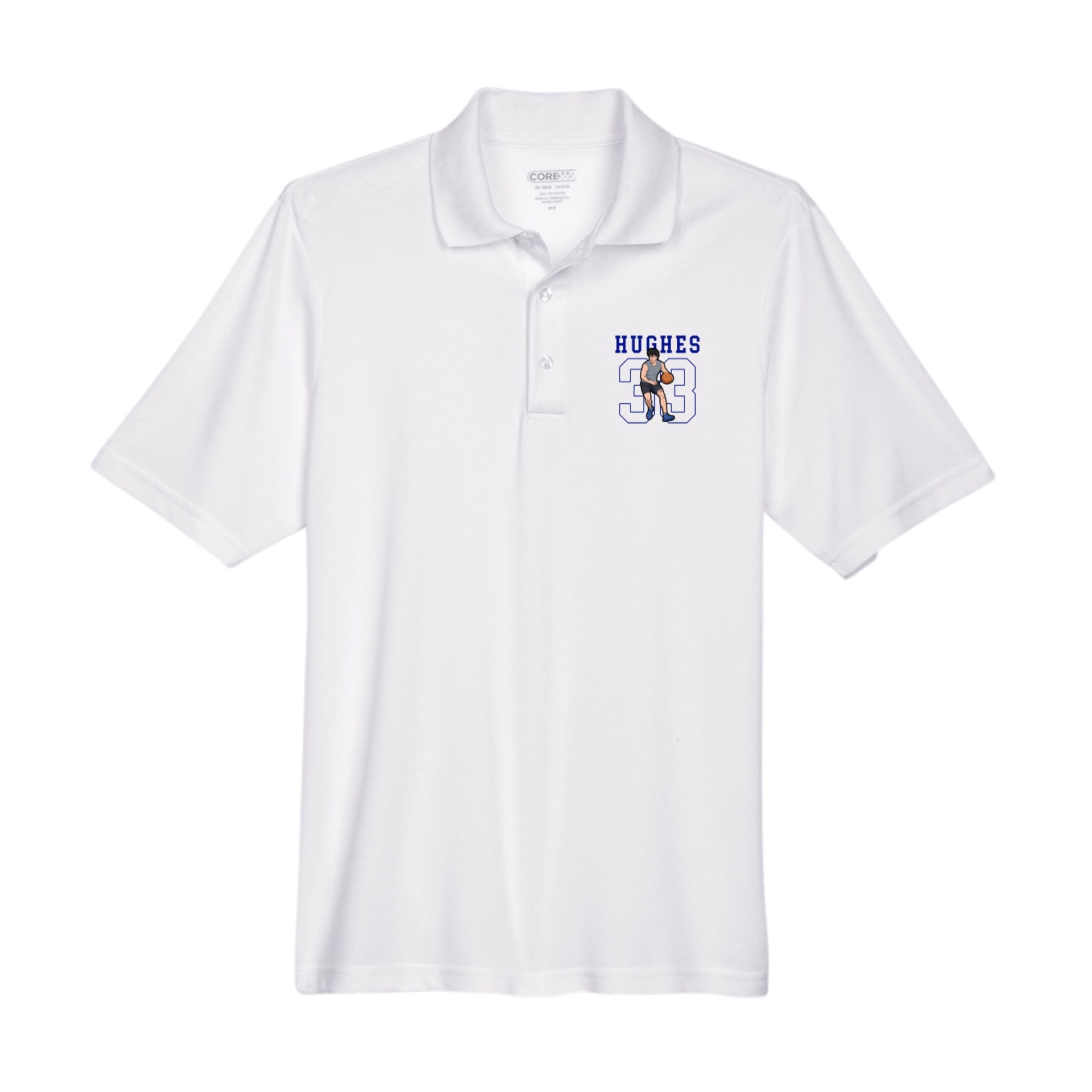 Performance Polo — Shirsey in White
