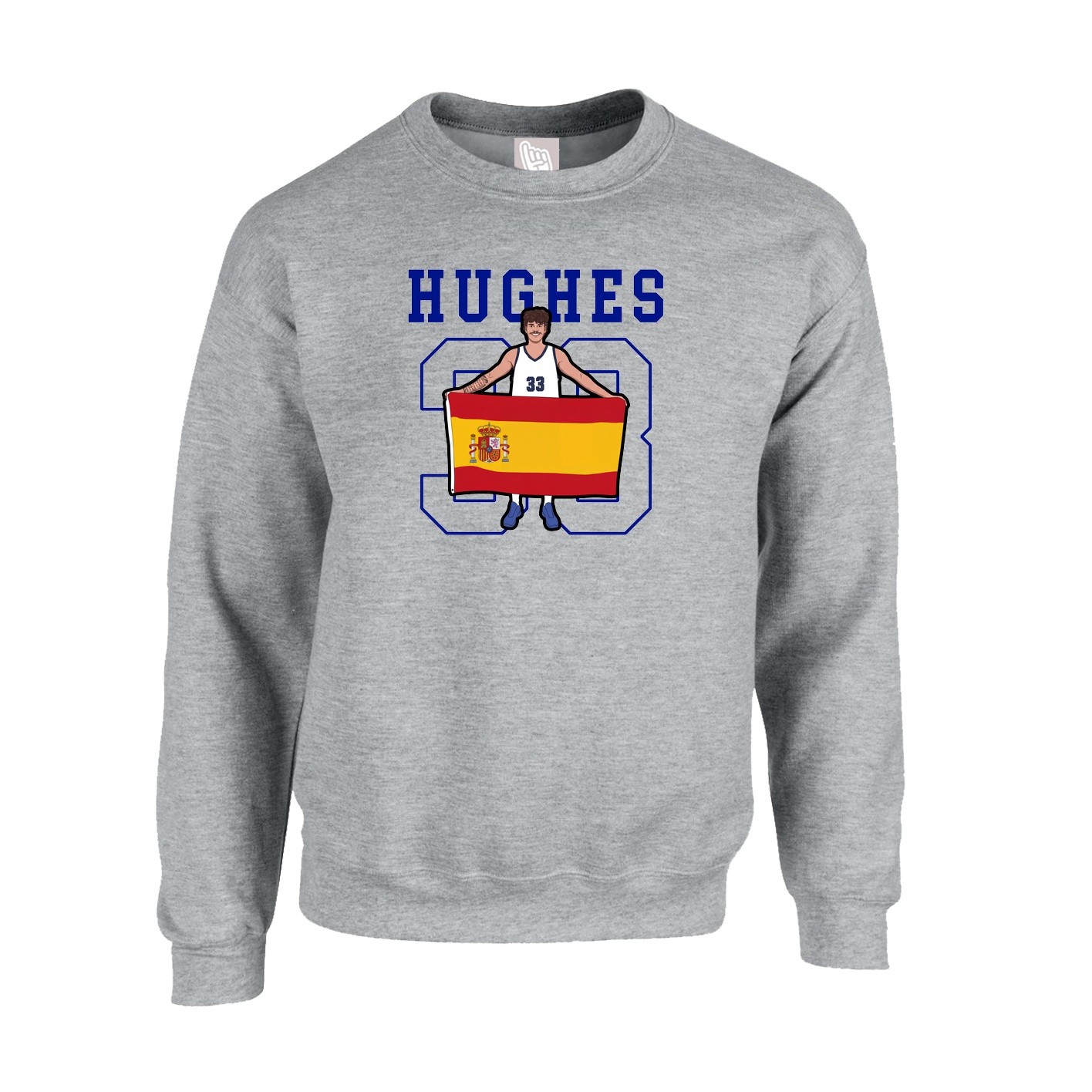 Fleece Crew — Shirsey in Grey