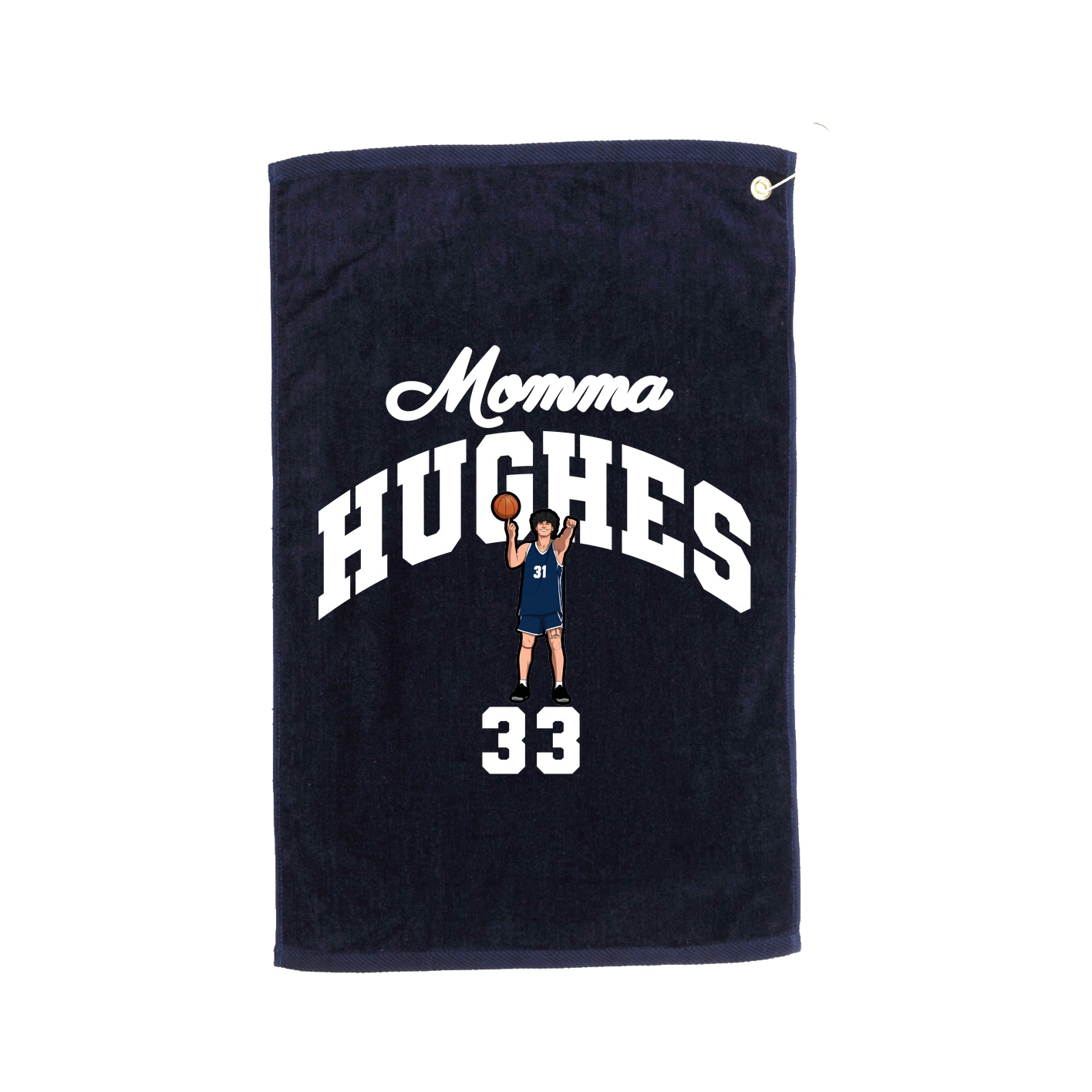 Golf Towel — Mothers Day Arch in Navy