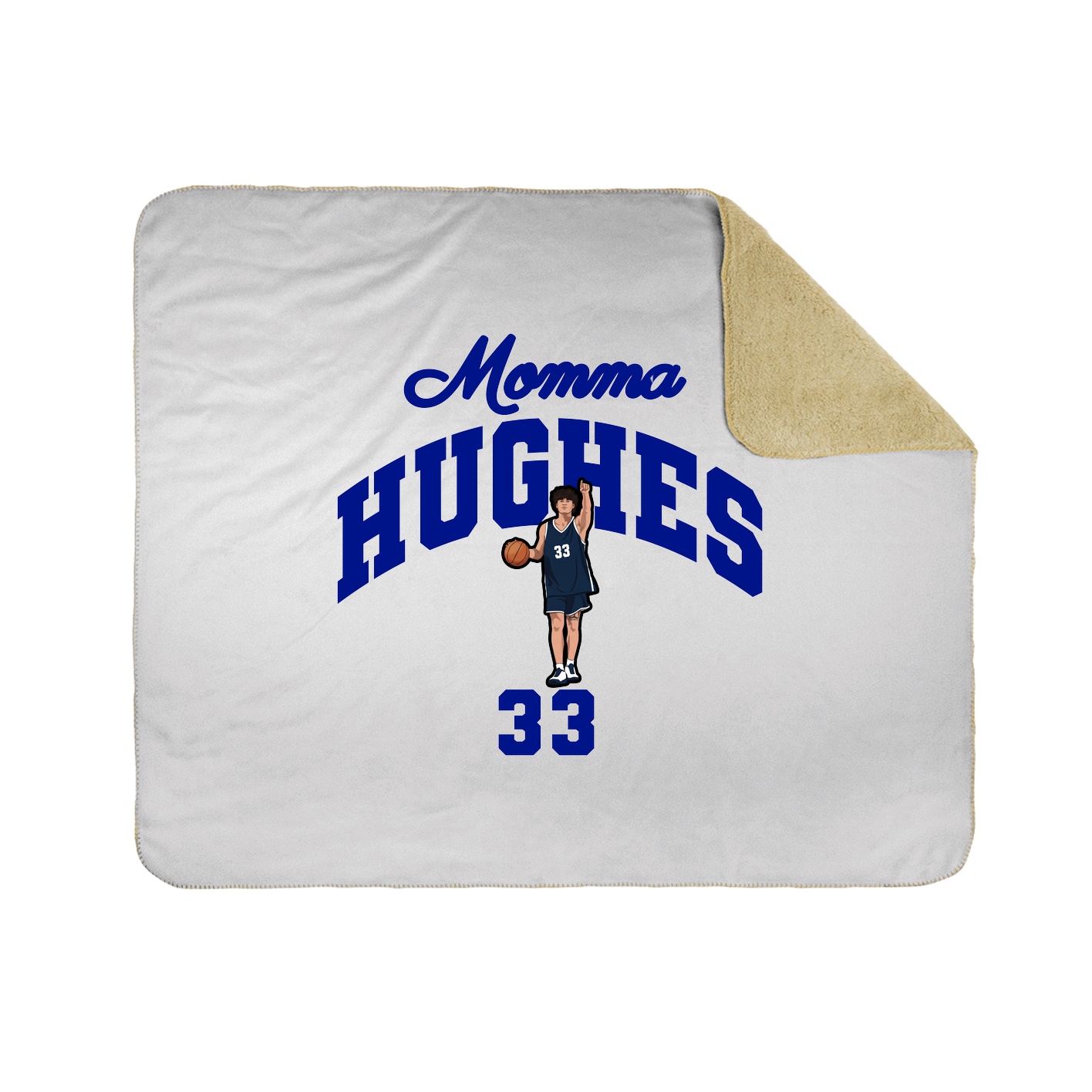Throw Blanket — Mothers Day Arch in White
