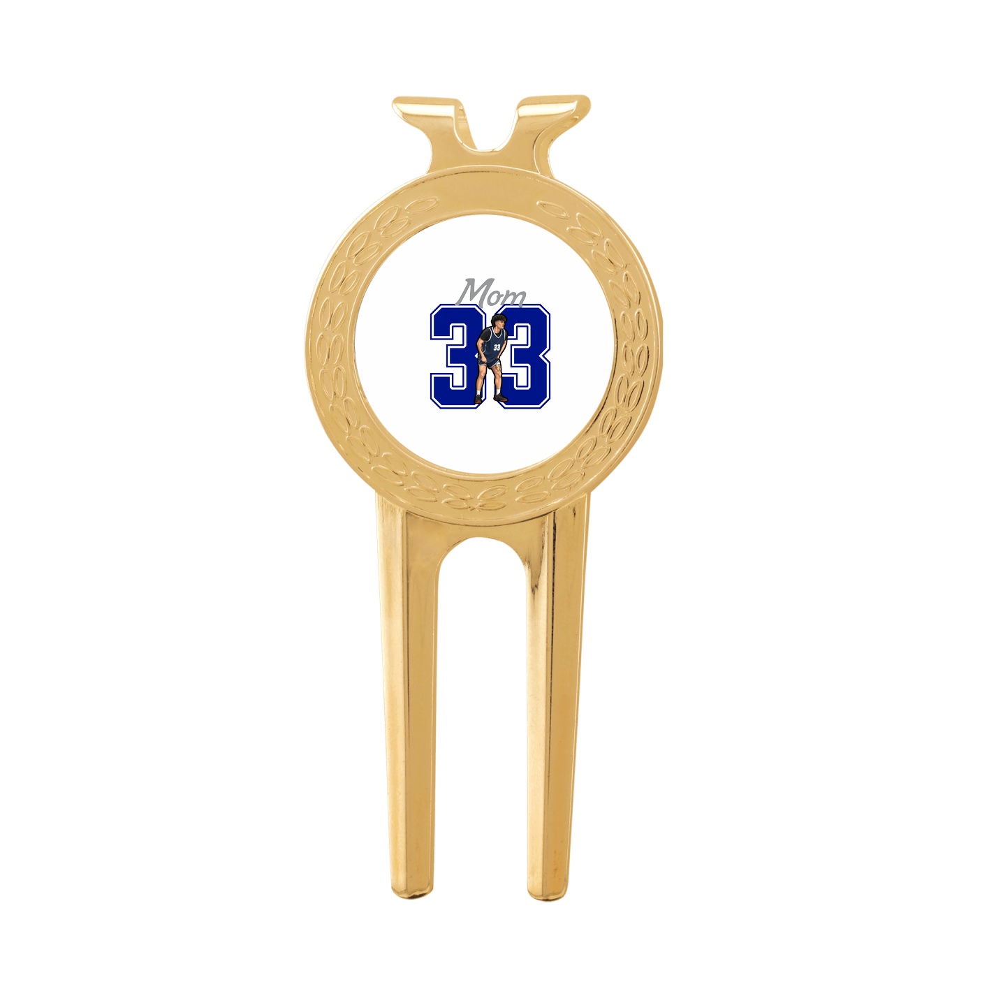Divot Tool with Ball Marker — Mothers Day Shirsey in Classic