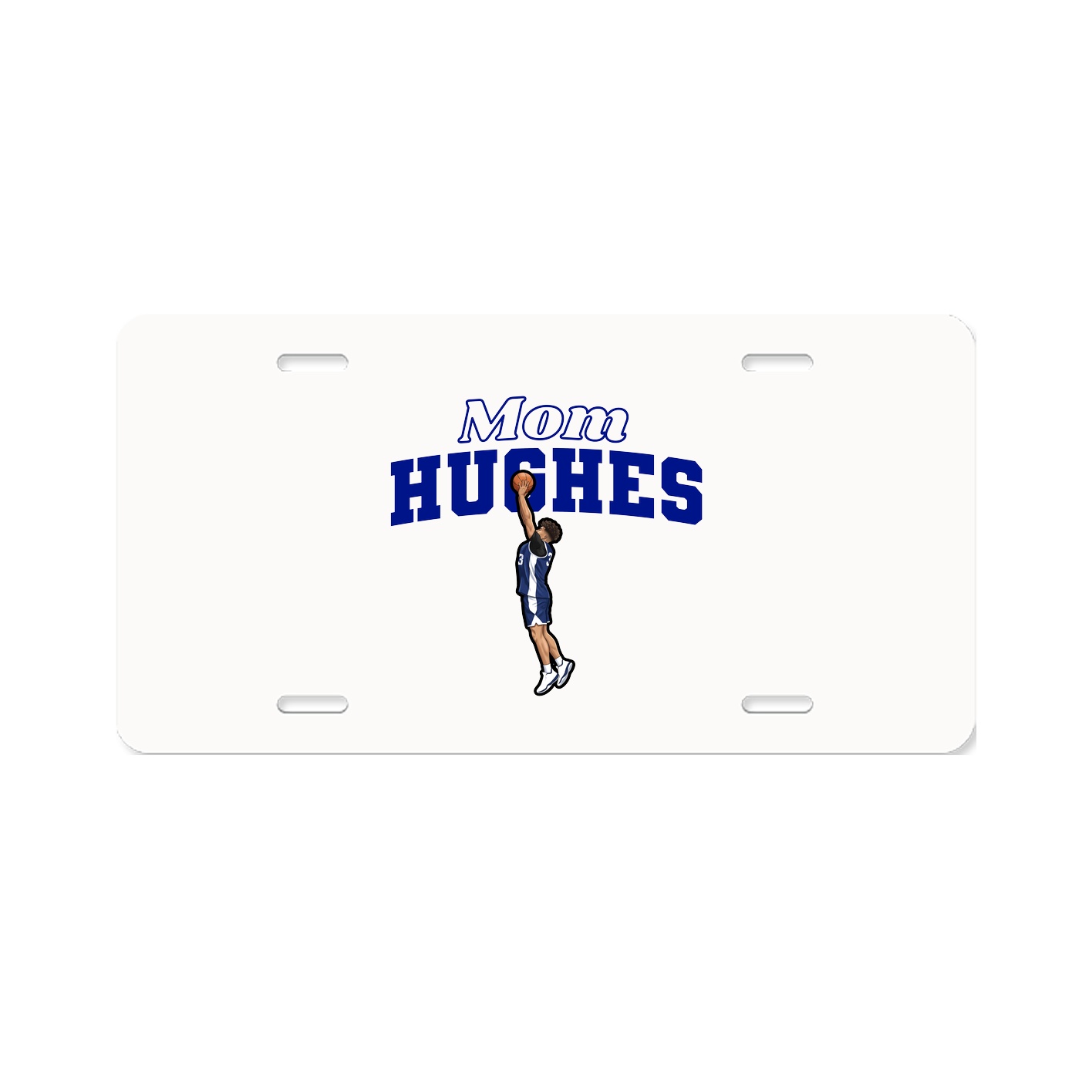 License Plate — Mothers Day Block in Classic