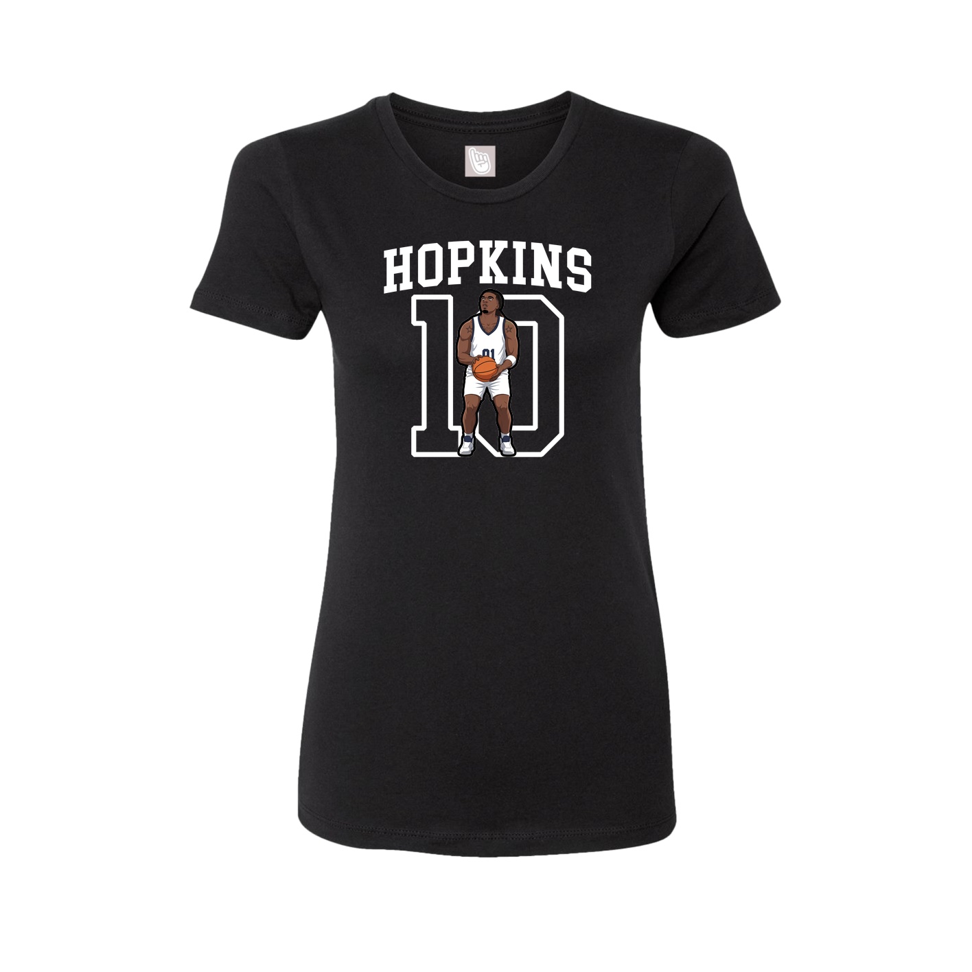 Fitted Women's Tee — Shirsey in Black