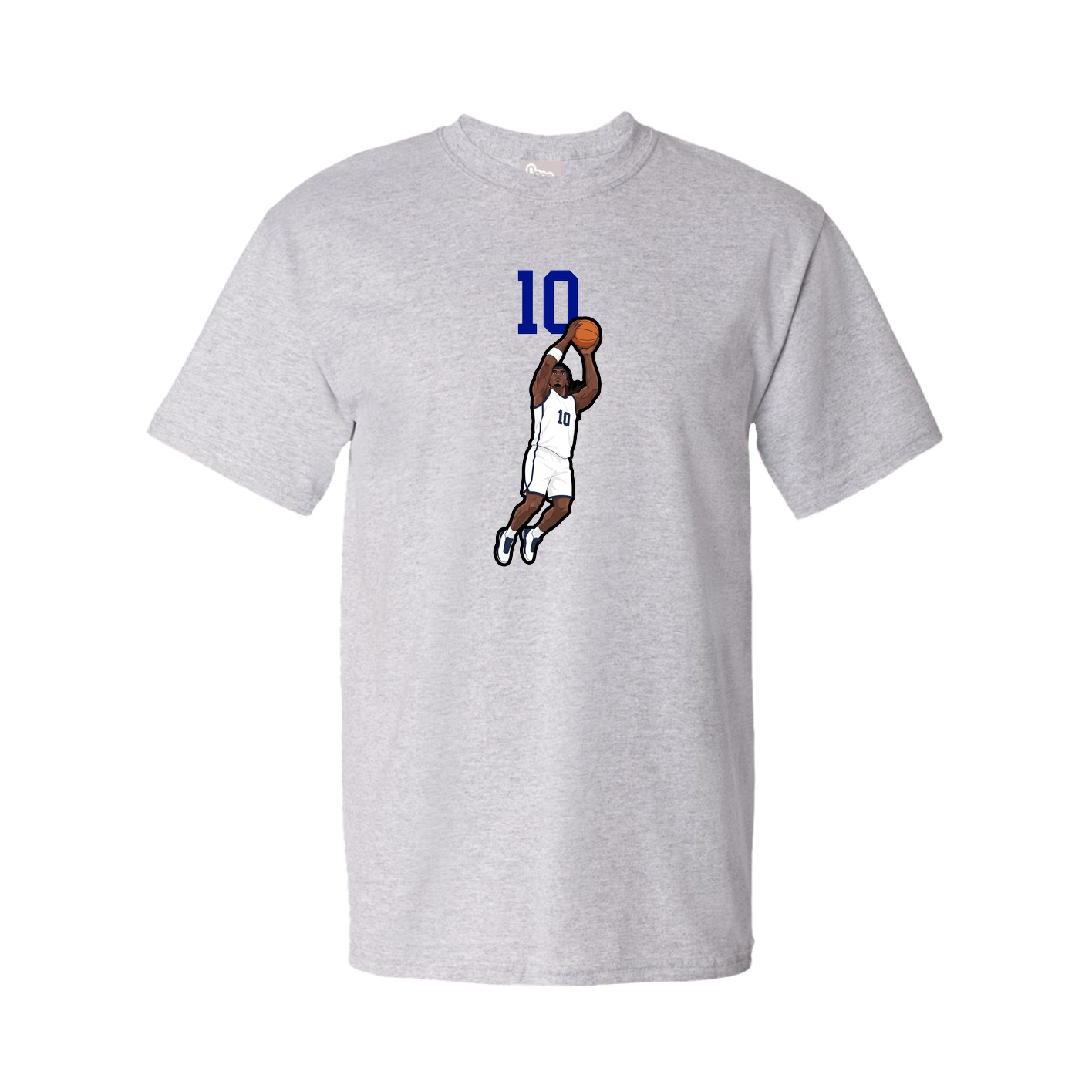 Tee — Number Top in Grey