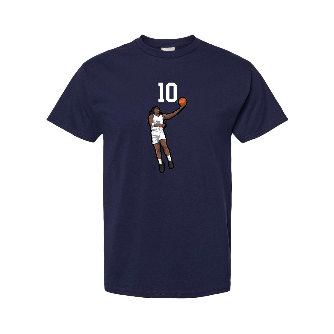Tee — Number Top in Navy