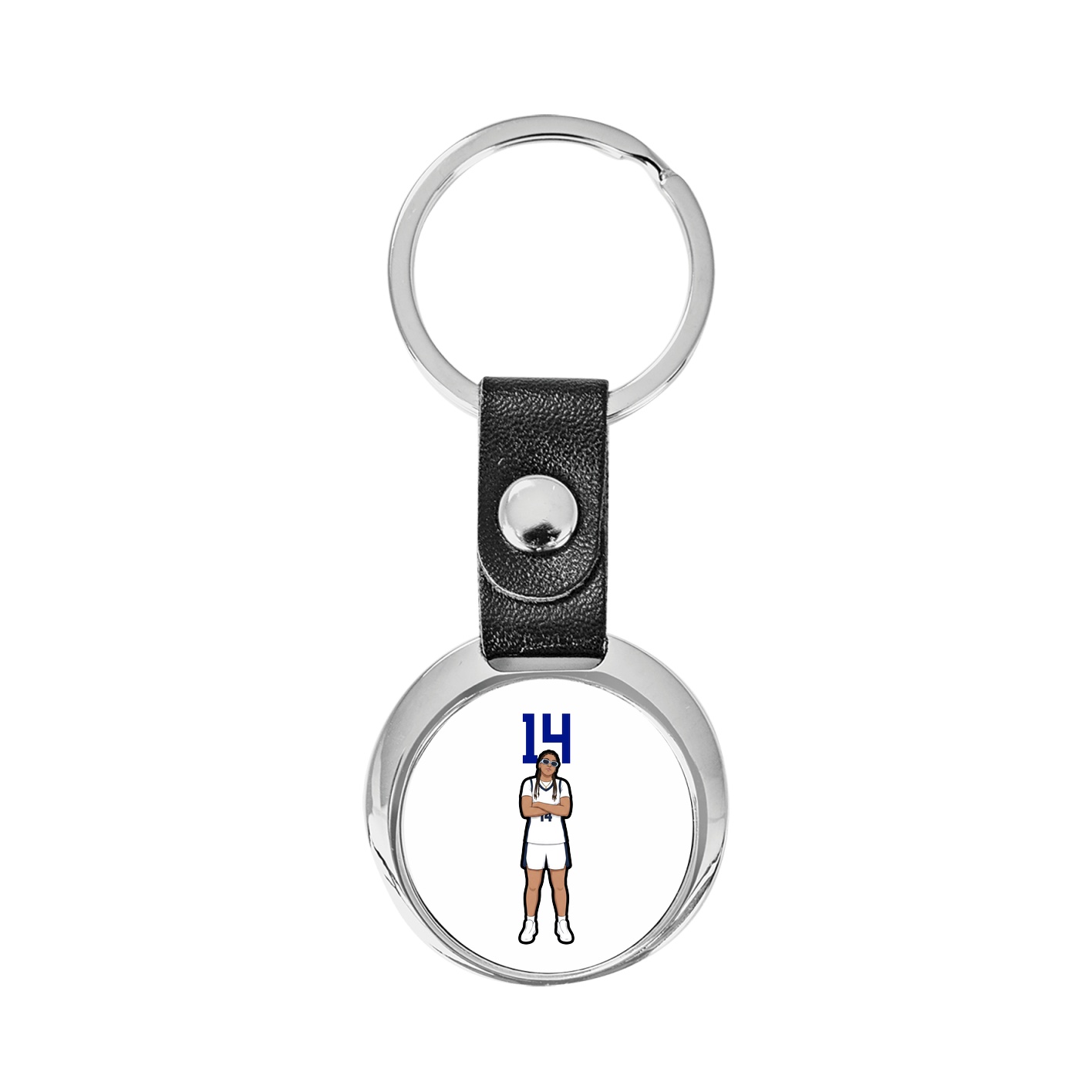 Key Chain — Number Top in Classic