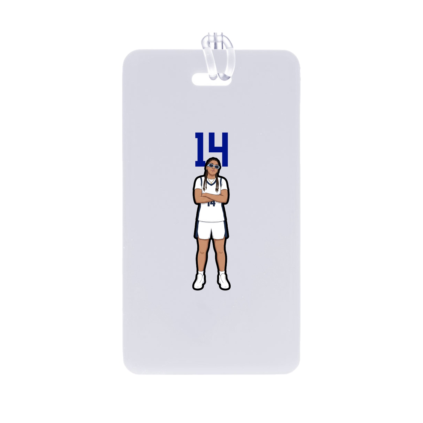Bag Tag — Number Top in Classic