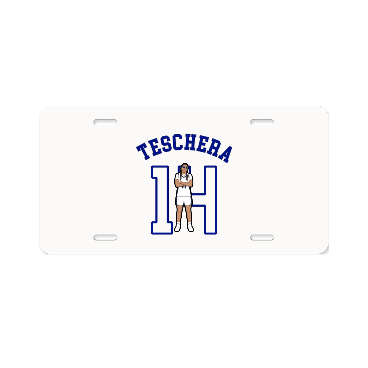License Plate — Shirsey Arch in Classic
