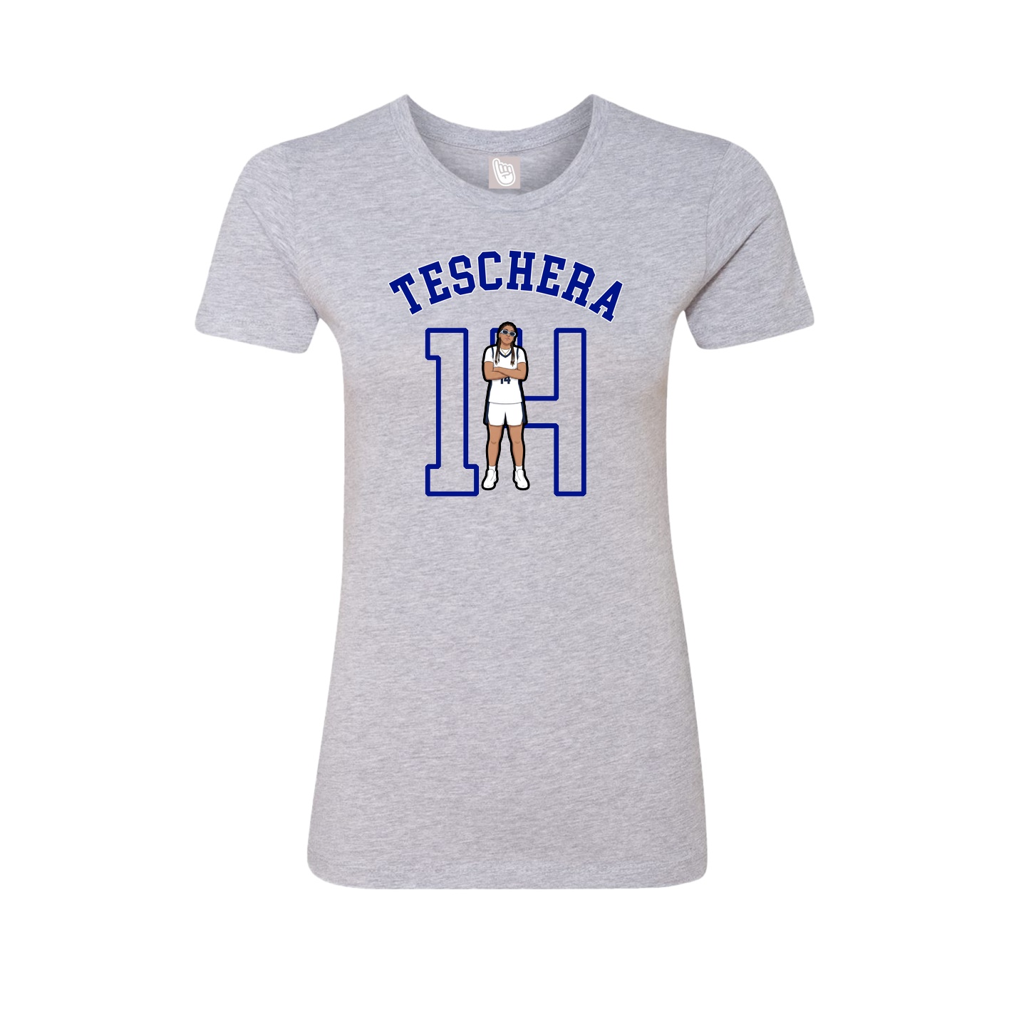 Womens Tee — Shirsey Arch in Grey