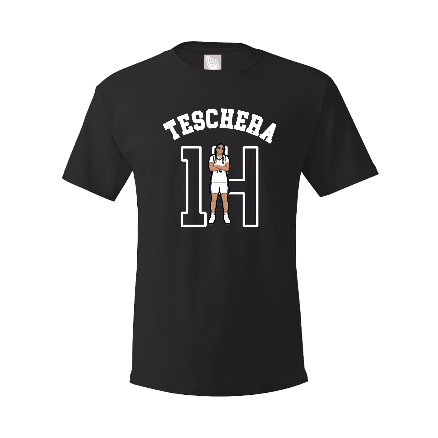Youth Tee — Shirsey Arch in Black