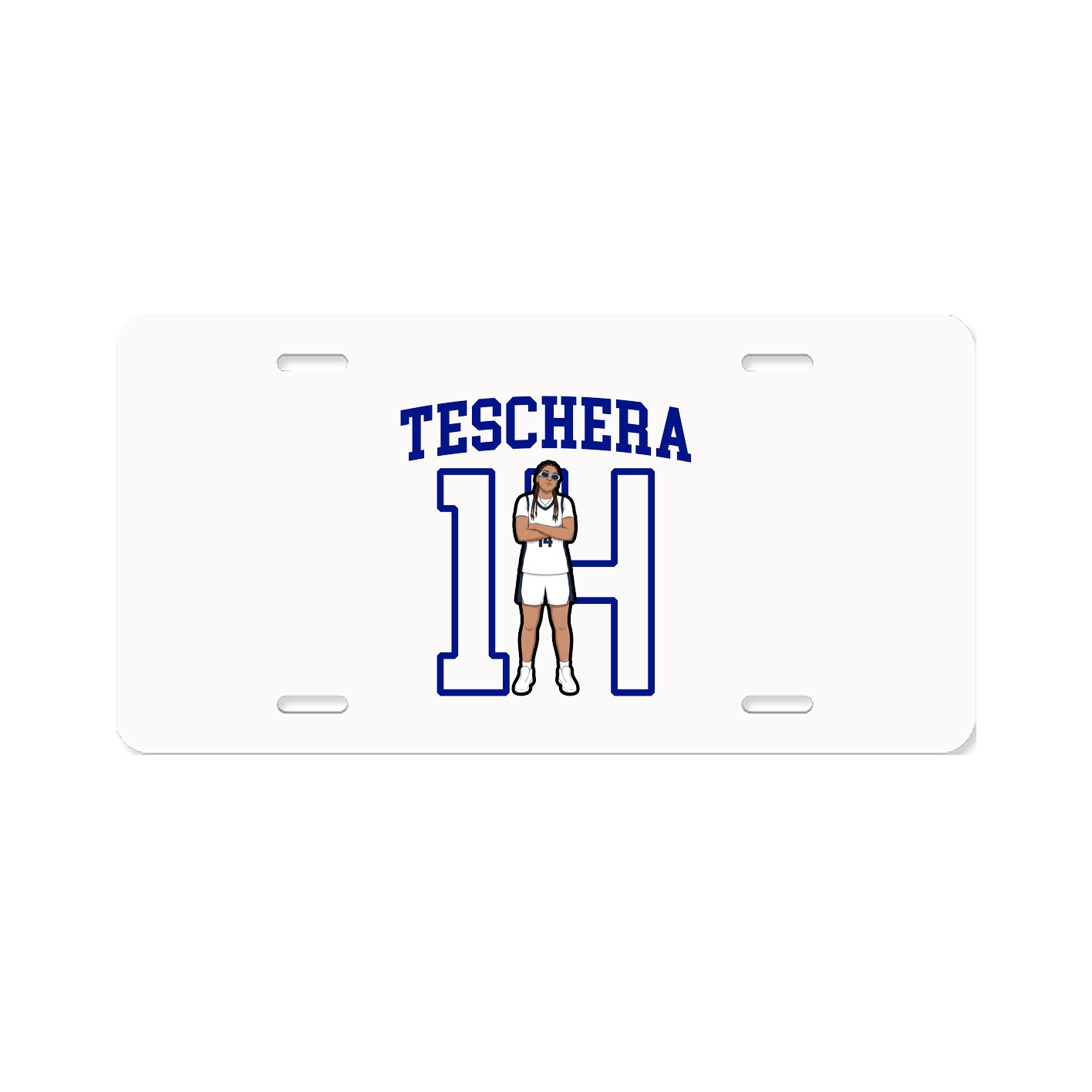 Aluminum License Plate