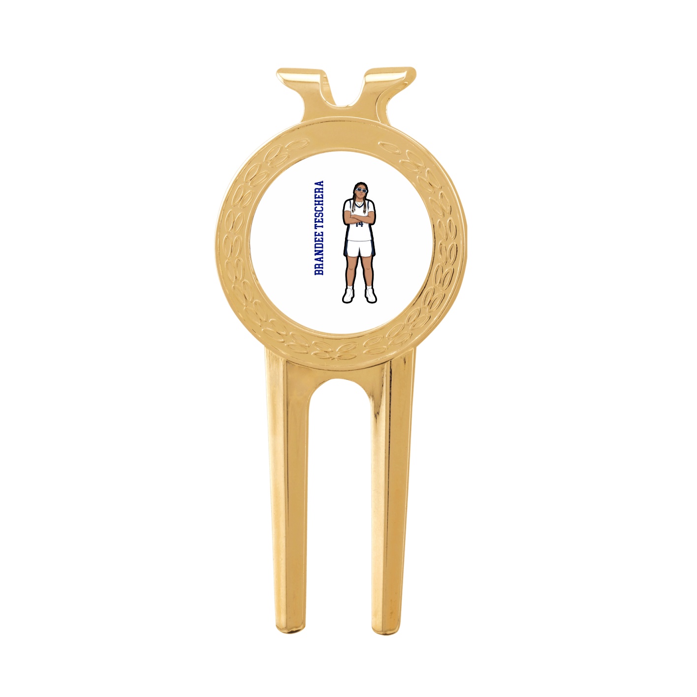 Divot Tool with Ball Marker — Name Vertical in Classic