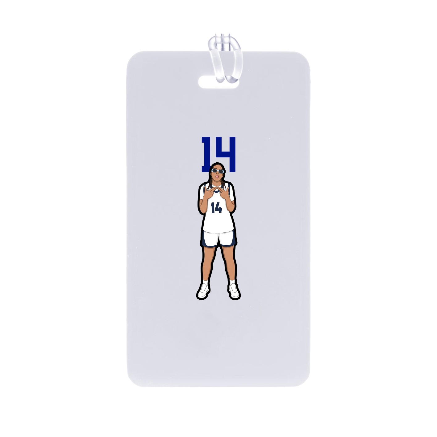Bag Tag — Number Top in Classic