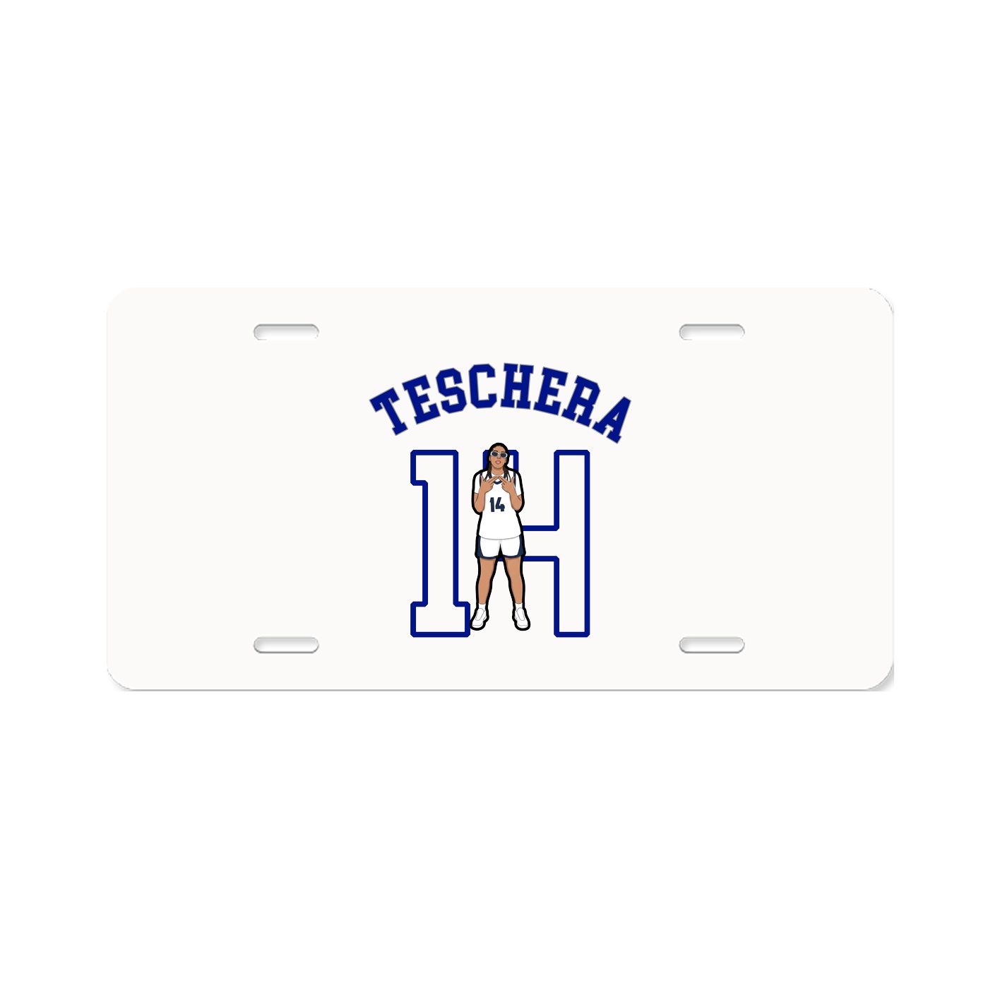 License Plate — Shirsey Arch in Classic