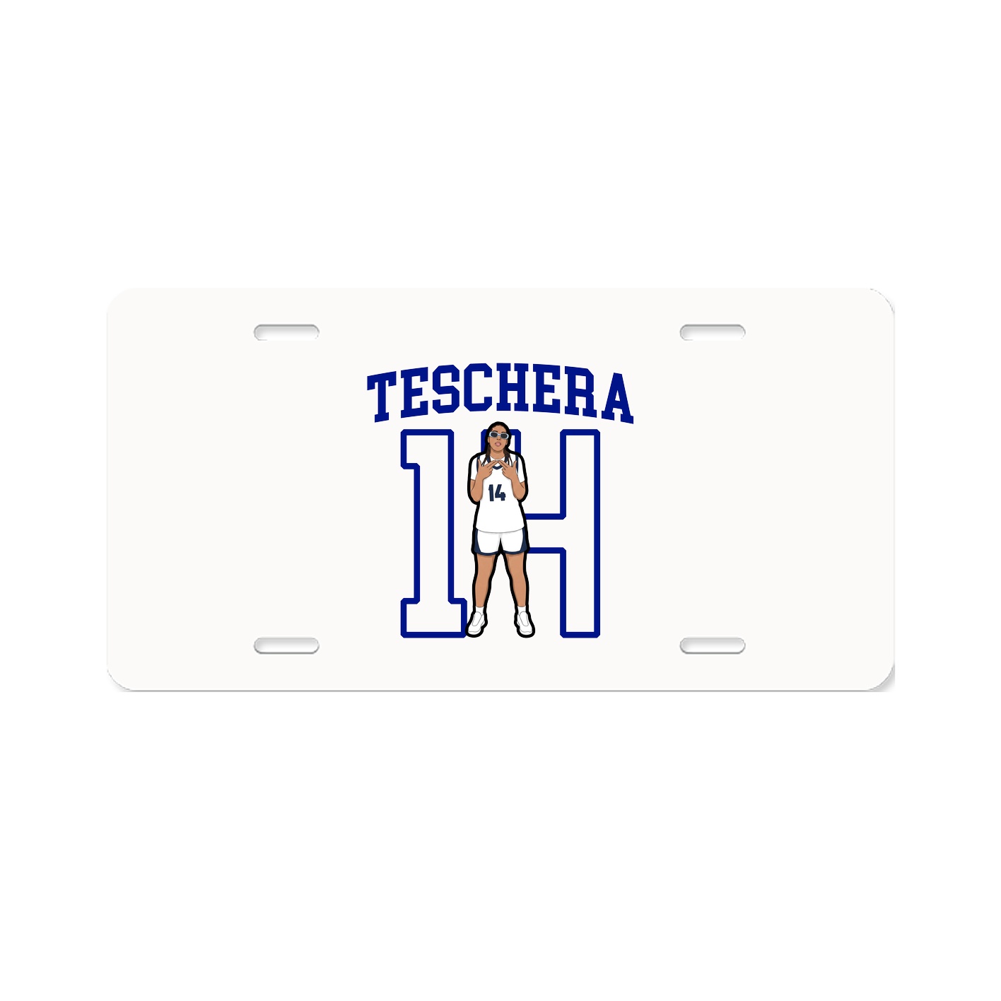 License Plate — Shirsey in Classic