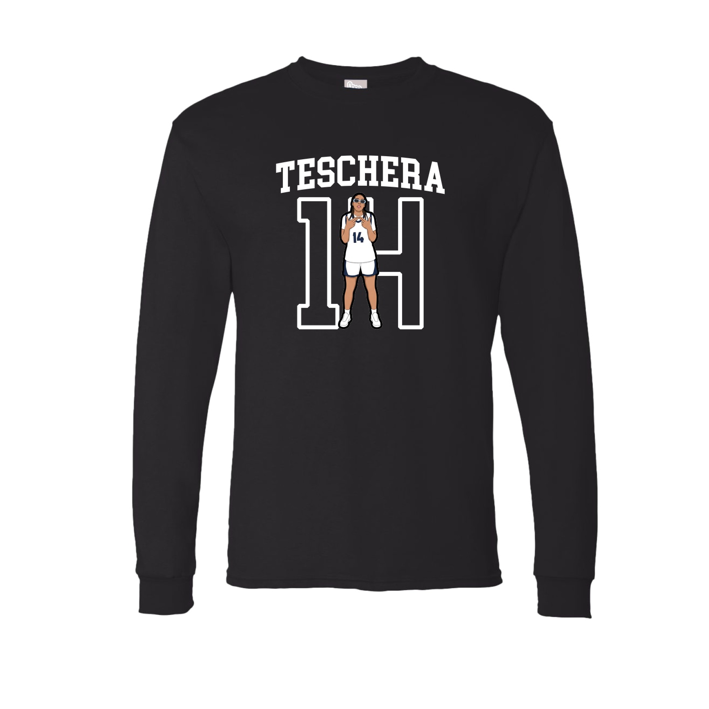 Long Sleeve Tee — Shirsey in Black