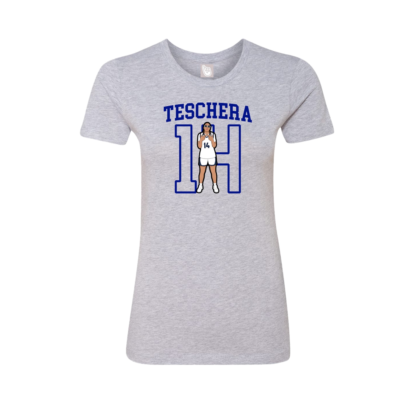 Womens Tee — Shirsey in Grey