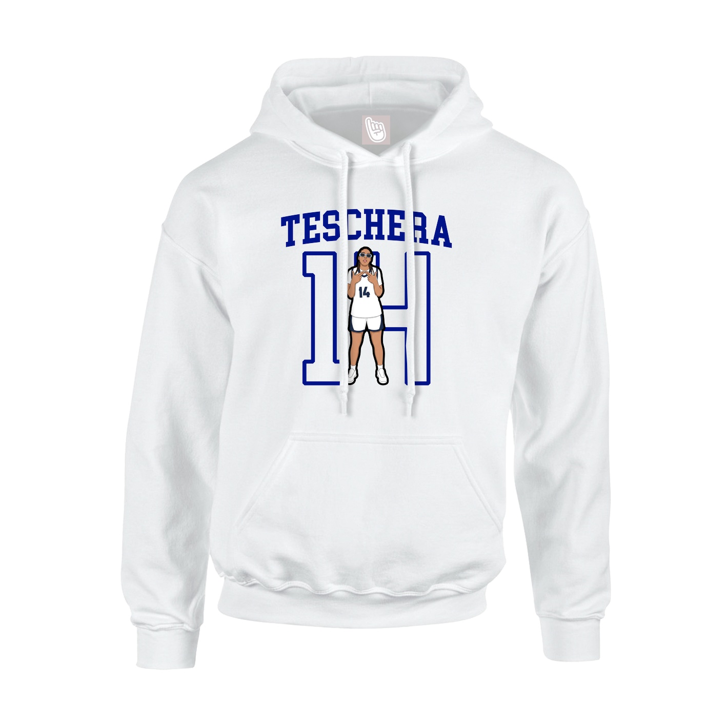 Youth Hoodie — Shirsey in White