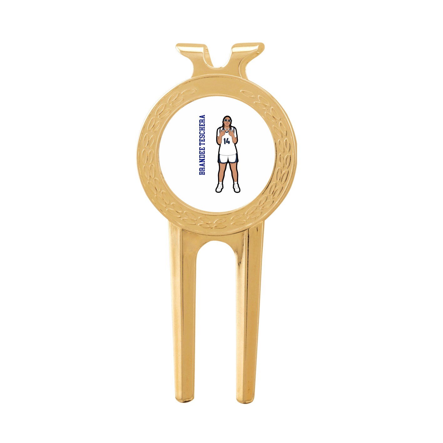 Divot Tool with Ball Marker — Name Vertical in Classic