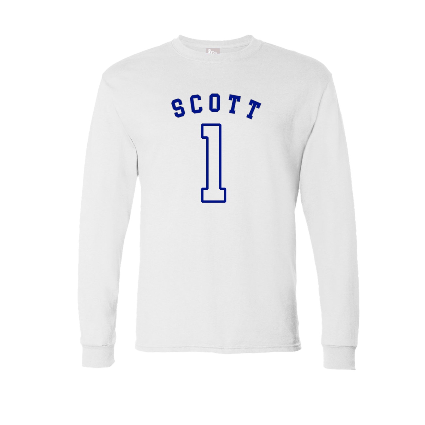 Long Sleeve Tee — Shirsey Arch in White