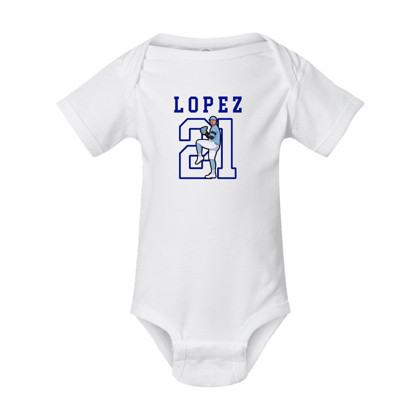 Baby Onesie — Shirsey in White