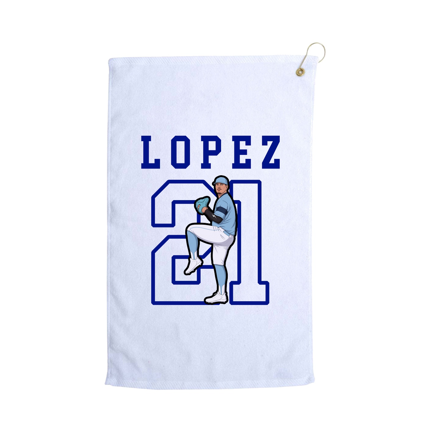Golf Towel — Shirsey in White