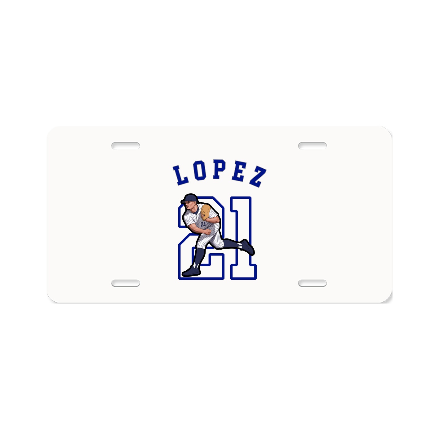 License Plate — Shirsey Arch in Classic