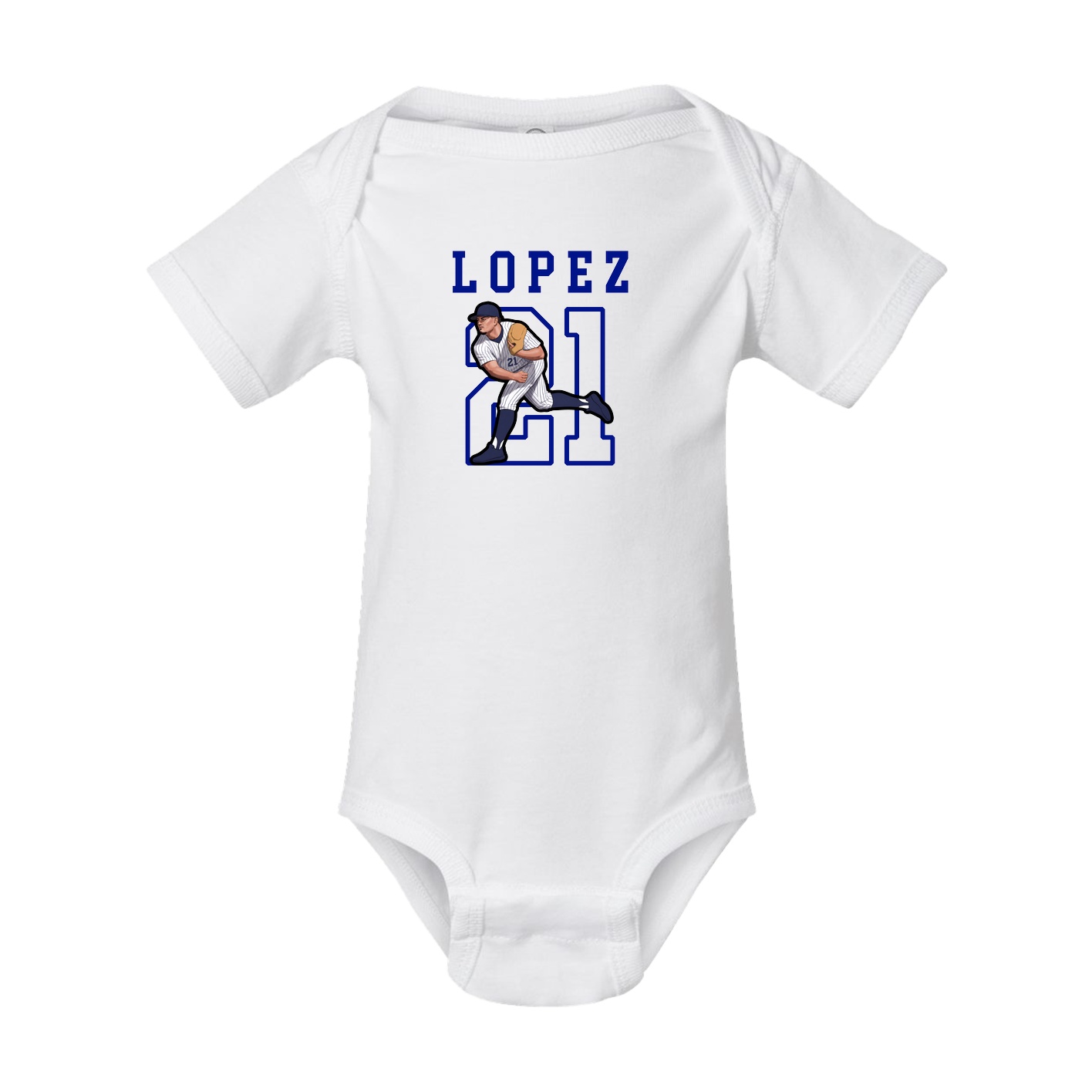 Baby Onesie — Shirsey in White