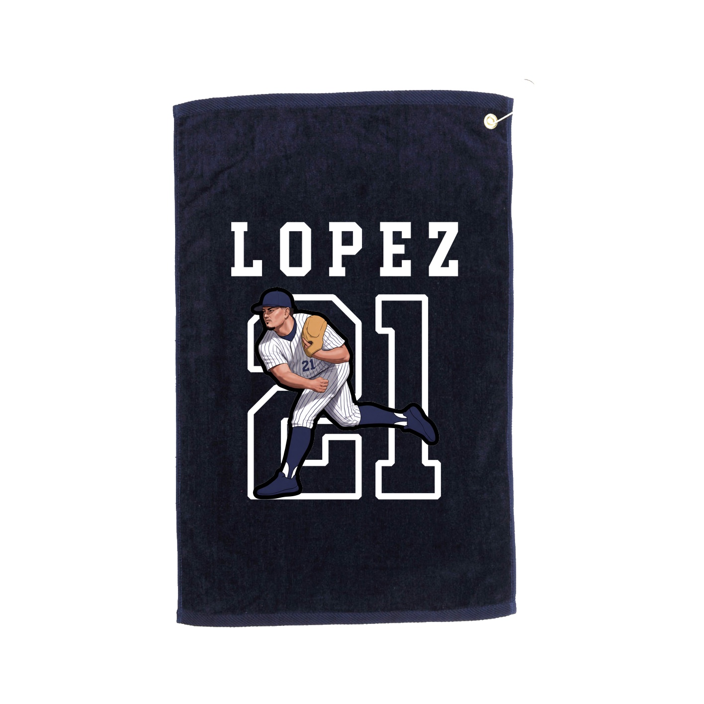 Golf Towel — Shirsey in Navy