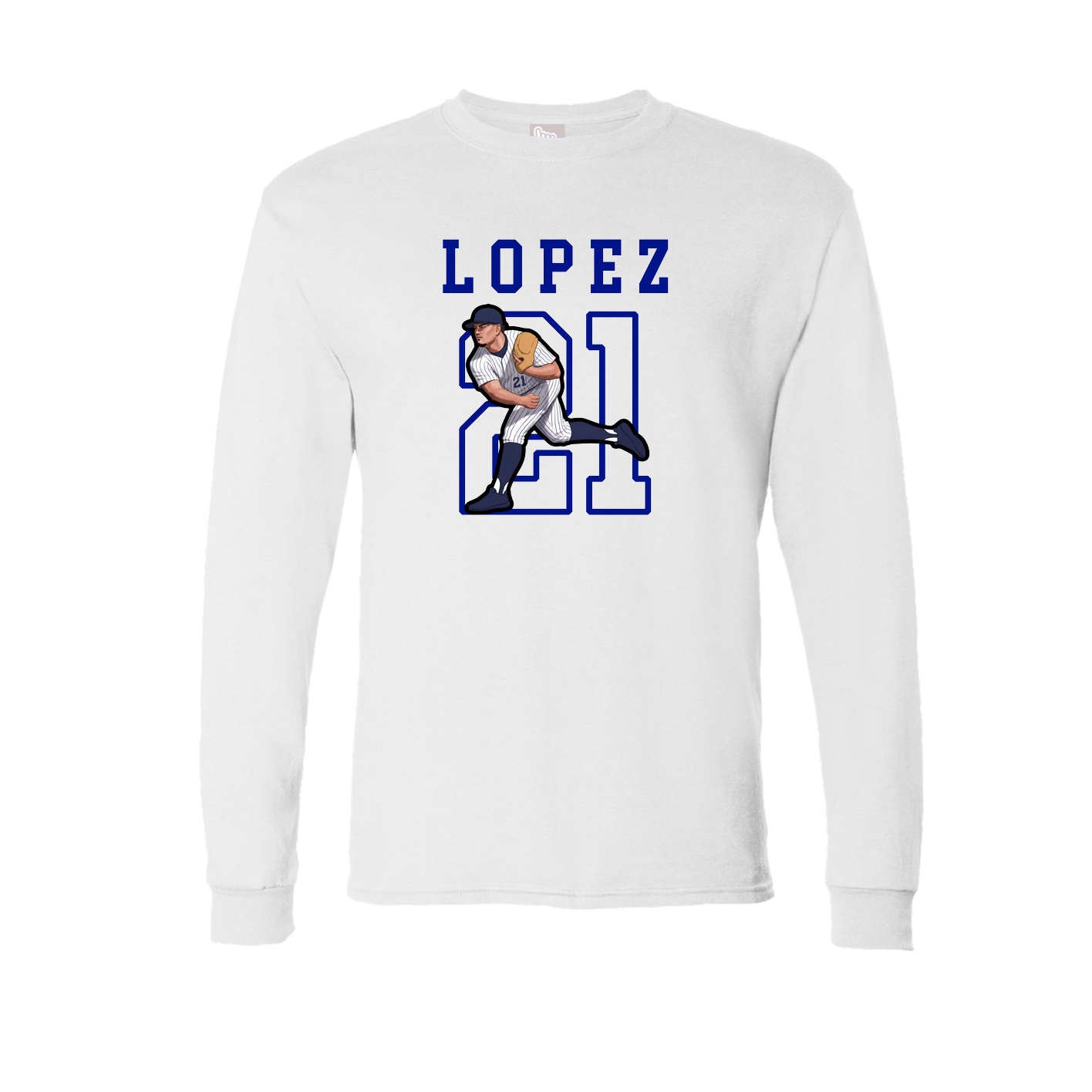 Long Sleeve Tee — Shirsey in White