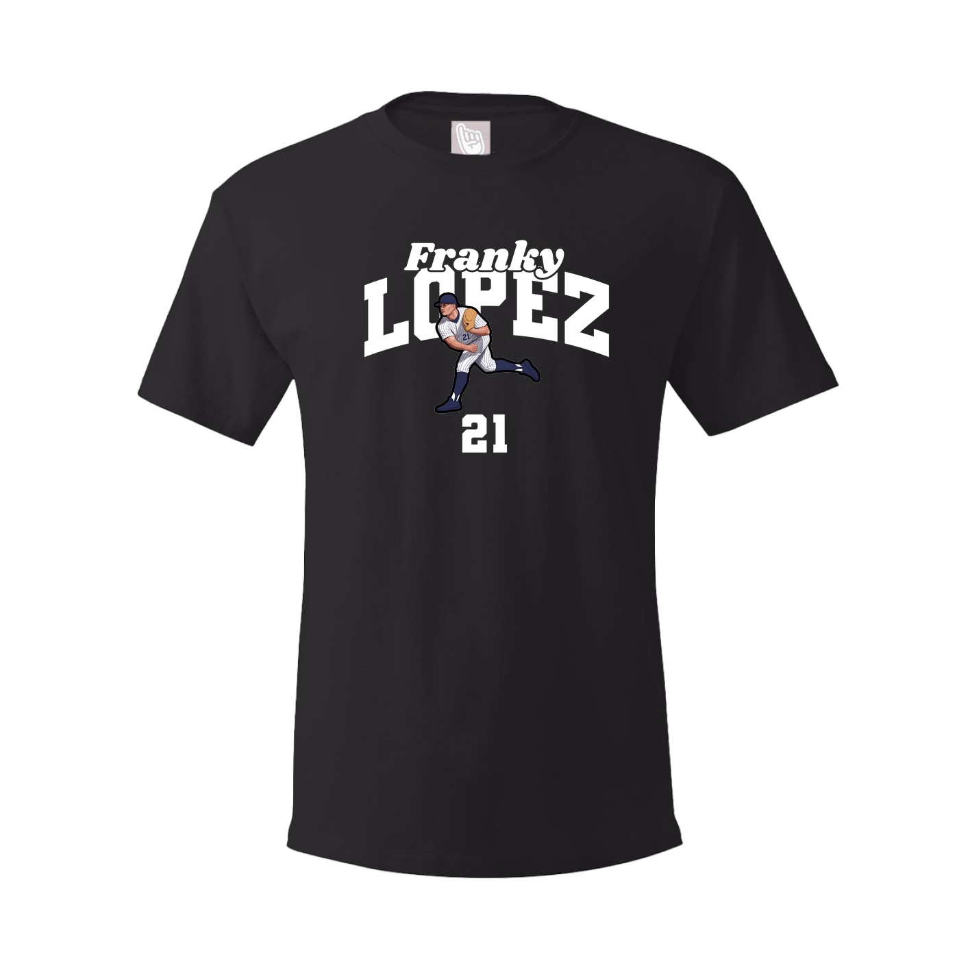 Youth Tee — Signature Arch in Black