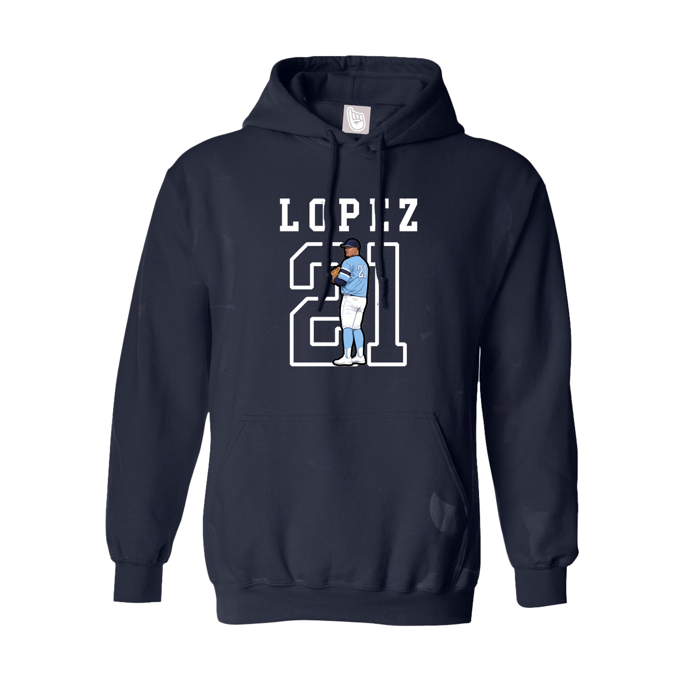Youth Hoodie — Shirsey in Navy