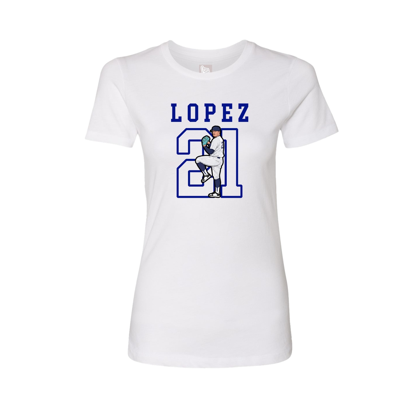 Fitted Women's Tee — Shirsey in White