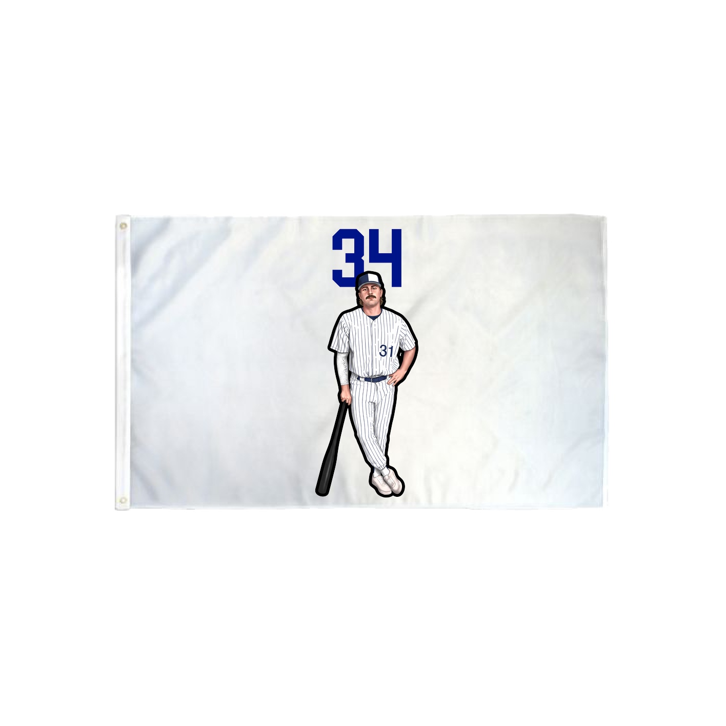 3x5 Flag — Number Top in Classic