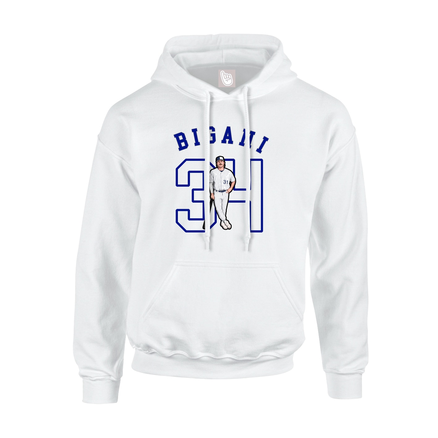 Youth Hoodie — Shirsey Arch in White