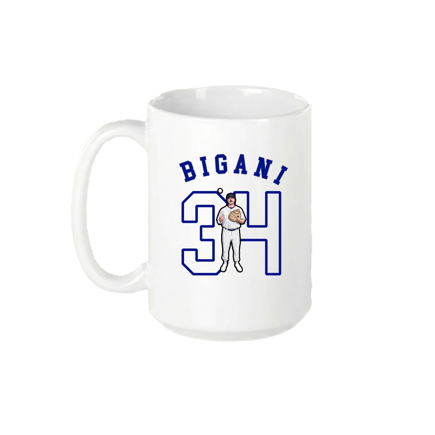 15oz Coffee Mug — Shirsey Arch in White