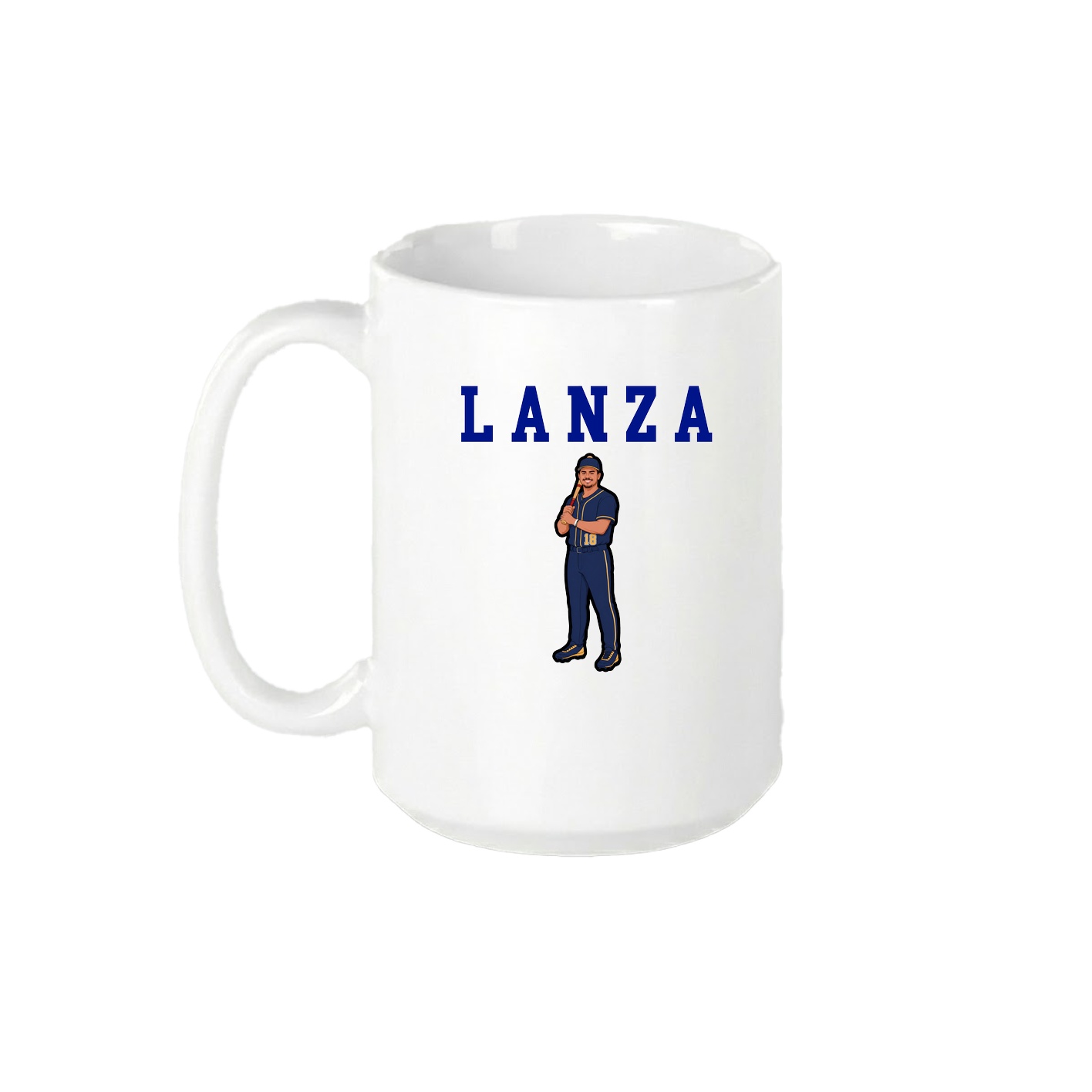 15oz Coffee Mug — Shirsey in White