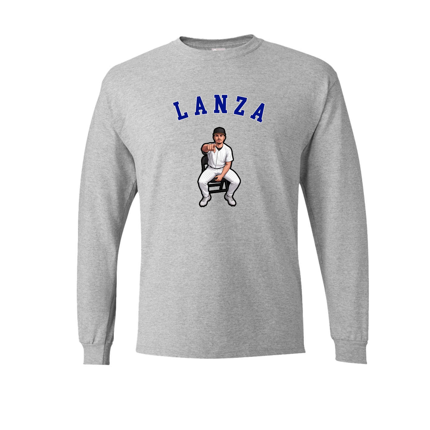 Long Sleeve Tee — Shirsey Arch in Grey