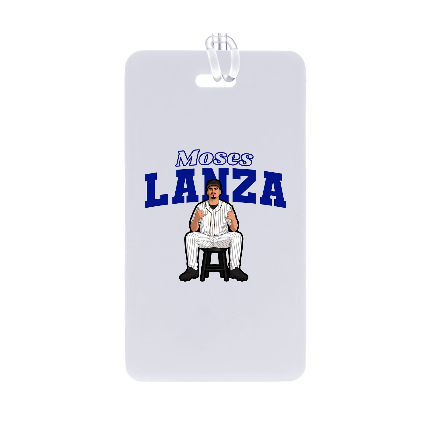 Bag Tag — Name Arch in Classic