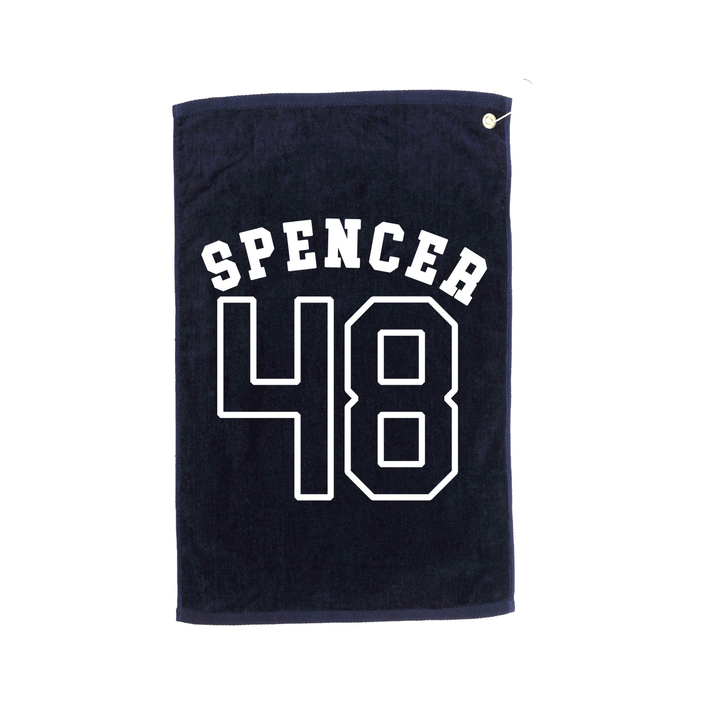 Golf Towel — Shirsey Arch in Navy