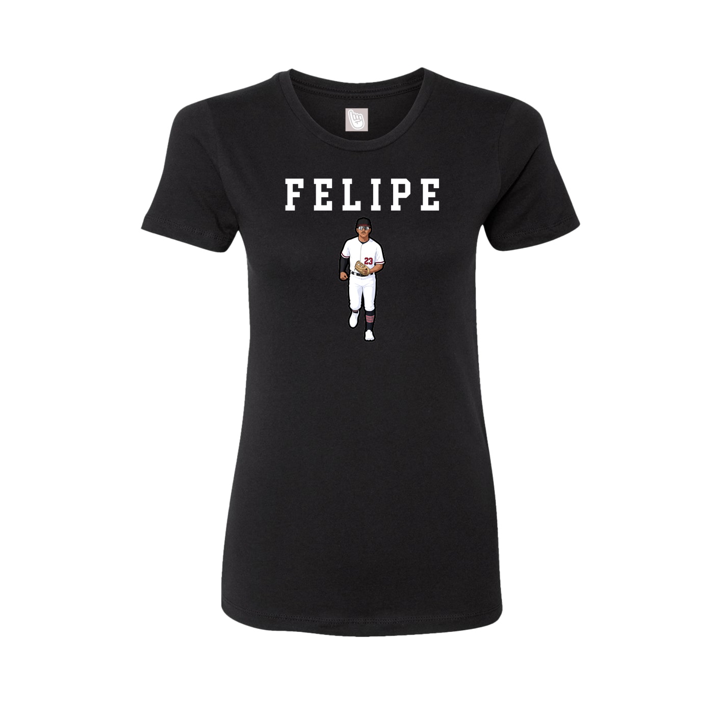 Fitted Women's Tee — Shirsey in Black