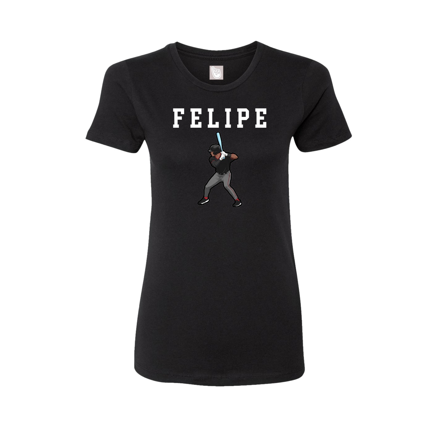 Fitted Women's Tee — Shirsey in Black