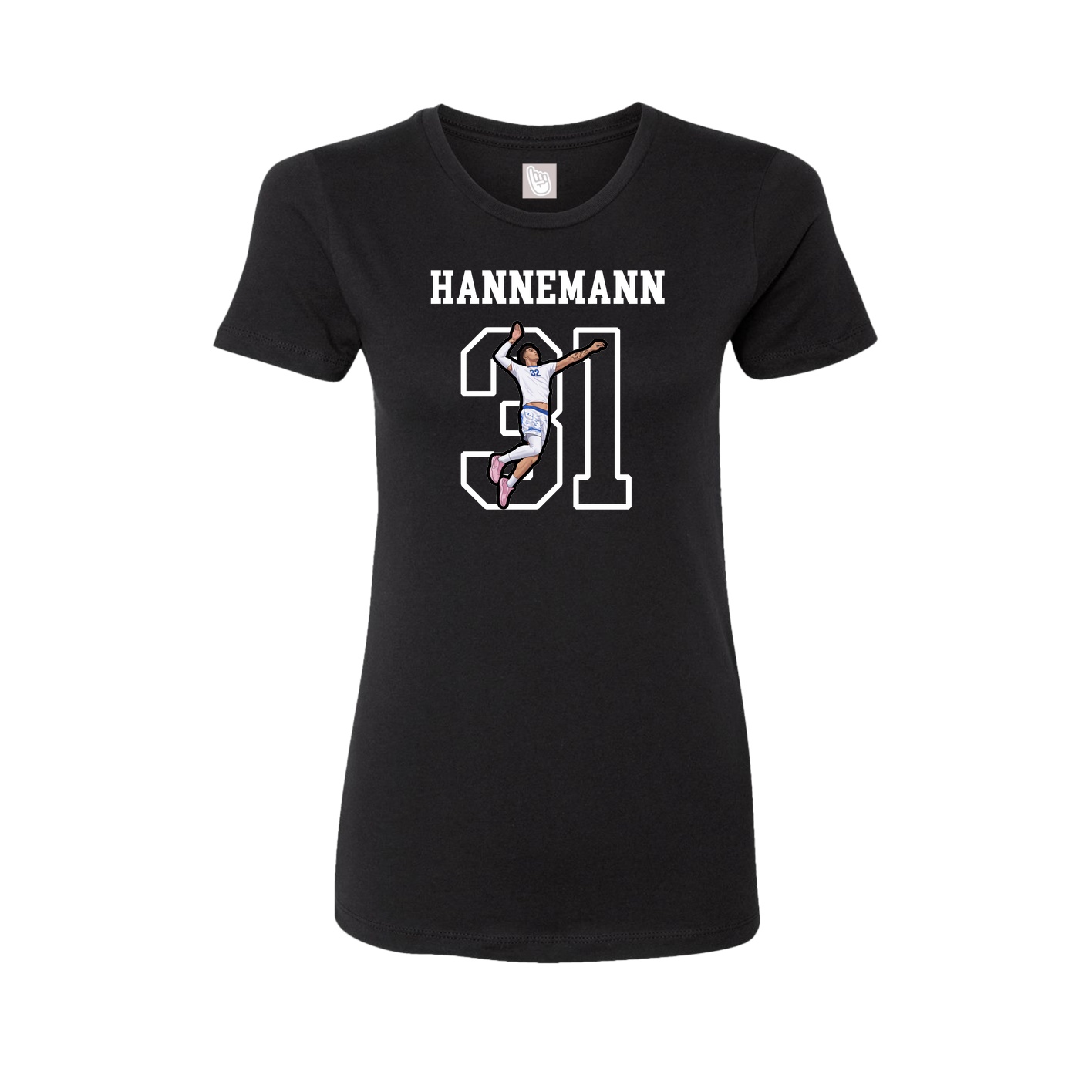 Fitted Women's Tee — Shirsey in Black