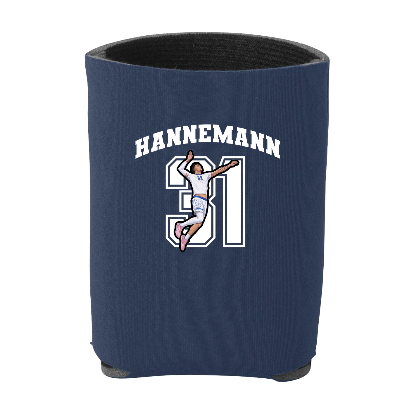Can Holder — Number in Navy